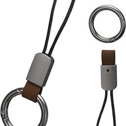 ™ Microfiber Keychains combo with Wrist Lanyard and Key Rings, Universal Zinc Buckle Car Key Holder-image-3