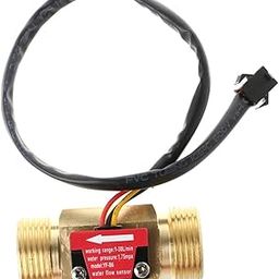 TOPPERFUN Hall with Temperature Detection Probe Points Turbine Water Sensor for Water Heaters Dispensers Purifiers and Vending Machines Golden-25