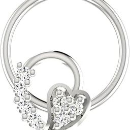 14Kt White Gold Stud Nosering AVNO333WB-30