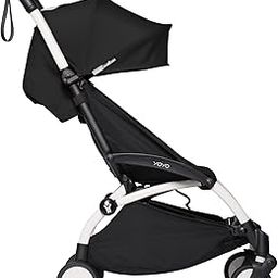BABYZEN YOYO² Stroller Combo - Lightweight, Compact , Foldable Stroller- Multiple Recline positions, Travel friendly, 5 point harness- Suitable for baby weighing upto 22kgs - Includes white frame with Black seat cushion and matching canopy-5