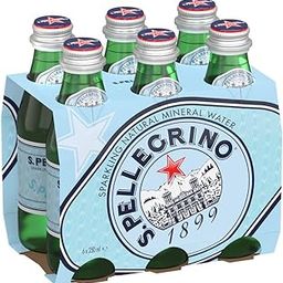 S.Pellegrino Carbonated Natural Mineral Water Bottle, 6 X 250 ml-image-20