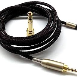 Replacement Audio Upgrade Cable Compatible with Sennheiser Momentum, Momentum 2.0, HD1 Over-Ear On-Ear Headphones 1.8meters/5.9feet-image-30