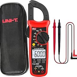 UNI-T Digital Clamp Meter UT202A+, AC Current TRMS HVAC Volt Amp Ohm Meter Clamp On Multimeter Auto Ranging 6000 Counts AC DC Voltage Frequency Resistance Capacitance Continuity Diode Live Wire Tester-image-50
