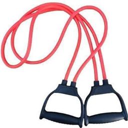 Marinova Double Toning Resistance Tube Bands with Handles, Heavy-Duty Exercise Bands for Strength Training, Home Workouts, Physical Therapy, Durable Handles & Thick Elastic Tubing, Red-image-65