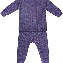 PURSUE FASHION Unisex Kids Winter Wear Thermal Set Innerwear Top & Full Pant Woolen Warmer Combo Set for Girls Boys, Kids Unisex Body Warmer Thermal (Set of 1)-image-4