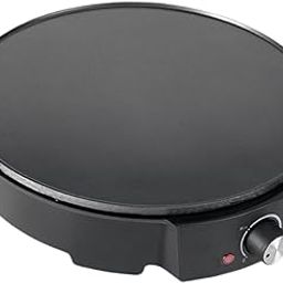 UJEAVETTE Crepe Pan 30cm Electric Pancake Maker Machine for Tortillas Chapati Pancakes-24