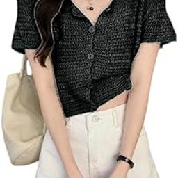 CRAMPLE® Women Hollow Mesh Blouse Jacket Long Sleeve Shrug Button Bolero Shrug Crochet Stretch Cardigan See Through Cover-Up For Dresses Beach Cover Up Top-image-21