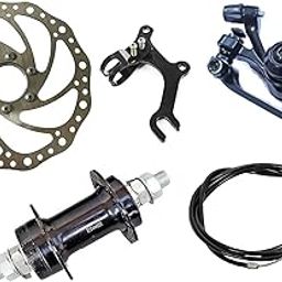 PROTOS INDIA.NET Cycle Front Disc Brake Complete Set Disk Brake Plate160mm (Set of 5) Bicycle Brake Disk (160 mm)-29