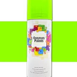 Cosmos Paints - Spray Paints in Fluorescent Green, 200ml-image-91
