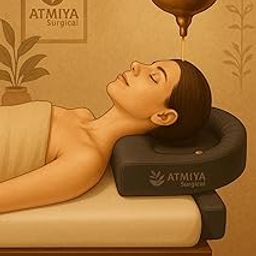 Atmiya Surgical Portable Shirodhara Pillow with Pipe-image-11