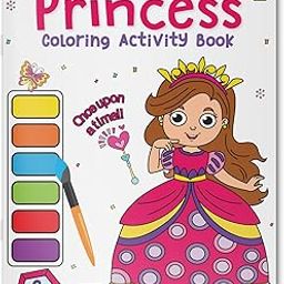 Pick and Paint Coloring Activity Book For Kids: Princess-image-19