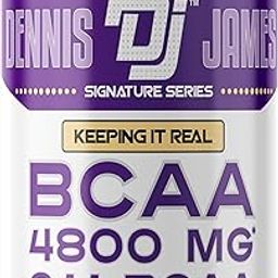 Dennis James Signature Series BCAA 4800mg | 400 Tablets | Muscle Recovery & Endurance | High-Potency Branched-Chain Amino Acids-27