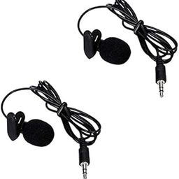 Combo Pack of 2 Items - Mini Lavalier Mic Microphone, Mini Lavalier Mic Microphone (1 Year Warranty)-32