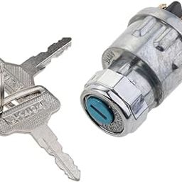 Lyla 6xUniversal Ignition Cylinder Switch Lock+2 Keys 4-Position for Car Truck-18