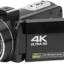 Video Camera Camcorder 4K 56MP HD 18X Digital Zoom 3 Inch Rotation Touchscreen Digital Video Recorder with Remote for Travel Vlogging-picture-24