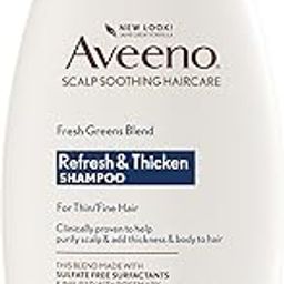 Aveeno Nature's Baby Organics Scalp Soothing Fresh Greens Blend Shampoo For Volume, Thickness And Refresh, Sulfate Free Shampoo, No Dyes Or Parabens, 12 Fl. Oz, 354Ml-picture-37
