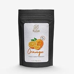 Facial Wax Powder, 5 min Painless Natural Face Hair Removal Waxing Powder, Easy to use at home, No chemicals - No Irritation, No Skin rashes (Orange)-image-19