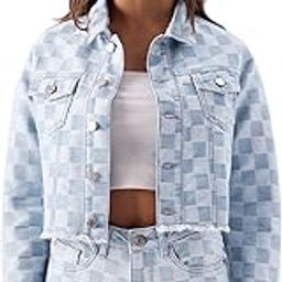 TSS Originals: Tonal Checkered Women Jackets-image-10