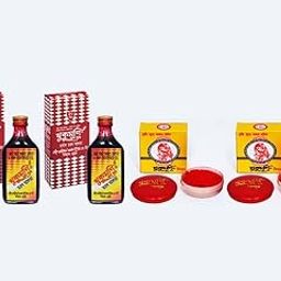 KHUKUMONI HERBAL ALTA 100ml 2pcs & SPECIAL RED SINDOOR 2pcs.-picture-35