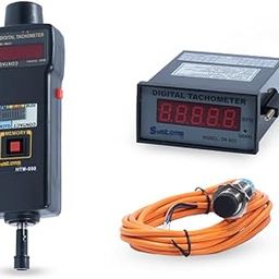 Combo: HTM 890 Photo Contact + TM 803 Digital Panel Mount Tachometer with Proximity Switch Sensor - Easy-To-Use RPM, Proximity switch sensor, Long battery life, best for industrial use-picture-11