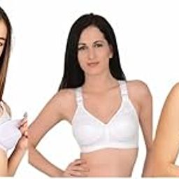 Women and Girls Non Padded Bra Cotton Bra-3-86-Multicolor-28A Multicolour-image-91