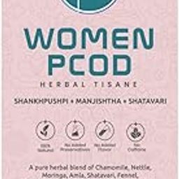 Chaispa WOMEN PCOD & PCOS Tea with 20 Pyramid Tea Bags, Helps with Acne, Facial Hair Growth, Scalp Hair Loss related to Hormonal Imbalance| Weight Management Regular Periods |Unwanted Facial Hair with Ayurvedic Herbs and Multivitamins-14