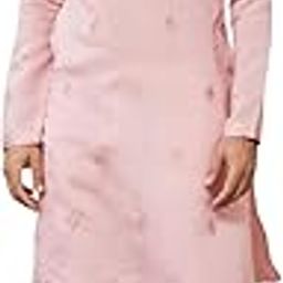 Men's Long Sleeve Mandarin Collar Side Slit Off-White Embroidered Chanderi Silk Straight Kurta with Pyjama-image-1