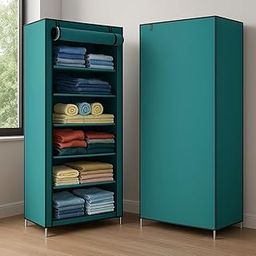 BEMITH Almirah for Clothes,Plastic Wardrobe for Clothes Multipurpose Collapsible Wardrobe for Kids Clothes/Toy/Book, Baby Cupboard for Clothes Storage in Bedroom Nursery-image-49