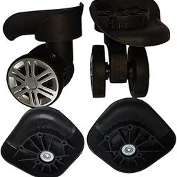 ATORSE 2Pcs Luggage Suitcase Wheels Wear Resistant Easy Installation Swivel Casters S|Travel|Luggage-picture-13