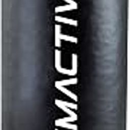Amazon Brand - Symactive High Performance Heavy Duty 4 feet Filled Punching Bag with Rust Proof Stainless Steel Hanging Chain | SRF Material | for Boxing, MMA and Muay Thai | Black-5