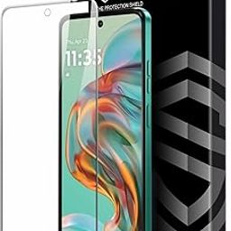 Skyddshield Military-Grade Gorilla Tempered Glass Compatible with Motorola Moto G45 (6.5 Inch) With Installation Kit | Edge to Edge Coverage | Black-10