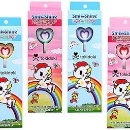 Pack of 4 With 4 different colors Unicorn Heartipop Baby Tongue Cleaner,Lollipop Tongue Cleaner,tongue scraper for kids,tongue cleaners for babies,tung cleaner for baby,tongue clear kids,tough cleaner for new born-16
