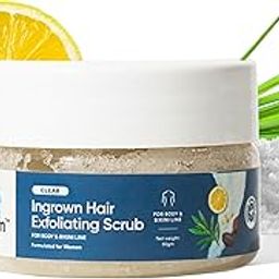 Bloom Ingrown Hair Exfoliating Body Scrub | 50gm | Prevents Body Acne, Bumpy skin & Deep cleanses | Light in texture & helps in Soft-Smooth Skin | Suitable for All Skin Types-image-41