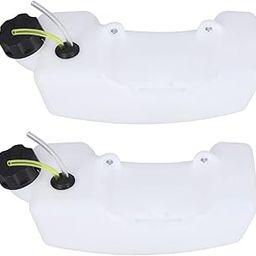 SNEA0067 2 Hole Tank Replacement Fuel Tank for Trimmer Brush Cutter Strimmer 43CC 52CC 47CC Tool Part-57