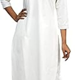 Womens HOLI WHITE COTTON Kurta Pant set (S88)-image-6
