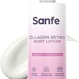 Sanfe Collagen Retinol Body Lotion | For Skin Tightening, Firming, Stretch Marks, Wrinkles & Anti Aging | Brighter, Soft Skin | For Men & Women - 200ml-21