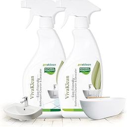 Bathroom Cleaner Spray & Descaler - VivaKlean Natural Liquid for Tap, Shower, Tiles, Wall, Wash Basin, Stain, Mold & Limescale Removal | Non-Toxic Bathroom Cleaning Solution (500ml Pack of 2)-picture-32