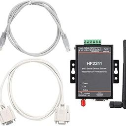 HF2211 Serial Server, 5-36V DC RS232/485/422 to & Ethernet DTU Network Communication-5