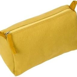 Musterd Cotton Solid Plain 8x4x4 Inch Toiletry Pouch-picture-45
