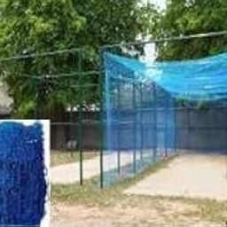 Nylon 70x10 Feet Ground Boundary and Practice Cricket Net (Blue)-picture-27