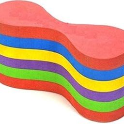 SOLDTRUE Swimming Pull Buoy Multi Layer Soft EVA Foam Multicolour Floating Board for Swimming Pool Training Exercise for Adults and Kids-image-27