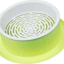 Cat Grass Box Cats Snack Tray Cats Grass Planting Box Sprouter Tray Yellow Base Gray Net-image-24