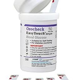 OZET050 Blood Glucose Test Strips | Accurate & Fast Results | Pack of 50 Strips (Only Strips)-22