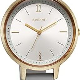 Sonata Splash Quartz Analog Silver Dial Plastic Strap Watch for Women_87049PP22W-image-25