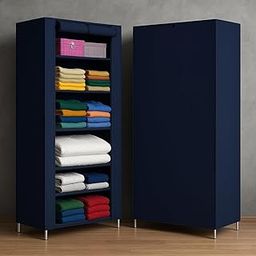 YouCopia Collapsible Wardrobe 6 Shelves Storage Clothes Storage Rack Quick Wardrobe/Cabinet/Multipurpose, Storage Rack, Foldable, Collapsible Fabric Organizer Living Room-picture-19