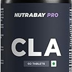 Nutrabay Pro CLA (Conjugated Linoleic Acid) | Fat Burner, Boosts Metabolism & Lean Muscle Build Supplement, 1000mg - 60 Veg Tablets-25
