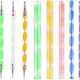 ART RANGER 13 Piece Mandala and Acrylic Dotting Tool Set Embossing Stylus for Pottery Ceramic and Polymer Clay-18