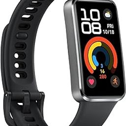 HUAWEI Band 10 Smartwatch with AI-Powered Fitness Monitoring, Pro-Level Sleep Analysis, Emotional Wellbeing Assistant,Streamlined Metallic Design,Fast Charging,iOS Android (Band 10, Matte Black)-0