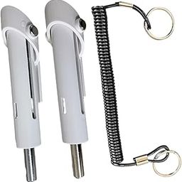BNF®2Pcs Weight Stack Pin Gym Parts Workout Strength Training Weight Loading Pin White|Sporting Goods | Fitness Running & Yoga |2 Weight Stack Pin-image-29