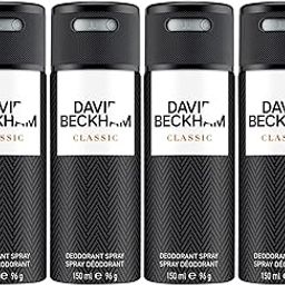 David Beckham Classic Deodorant Spray 150ml (Pack of 4)-38